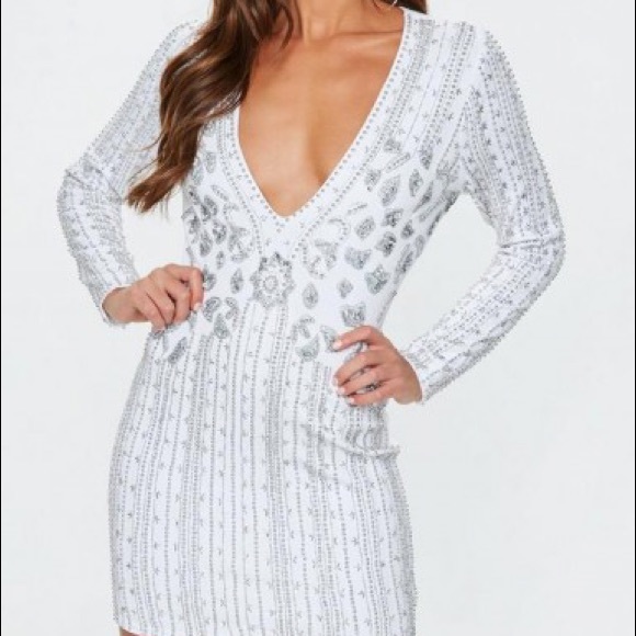 Missguided Embellished Dress - Picture 2 of 9
